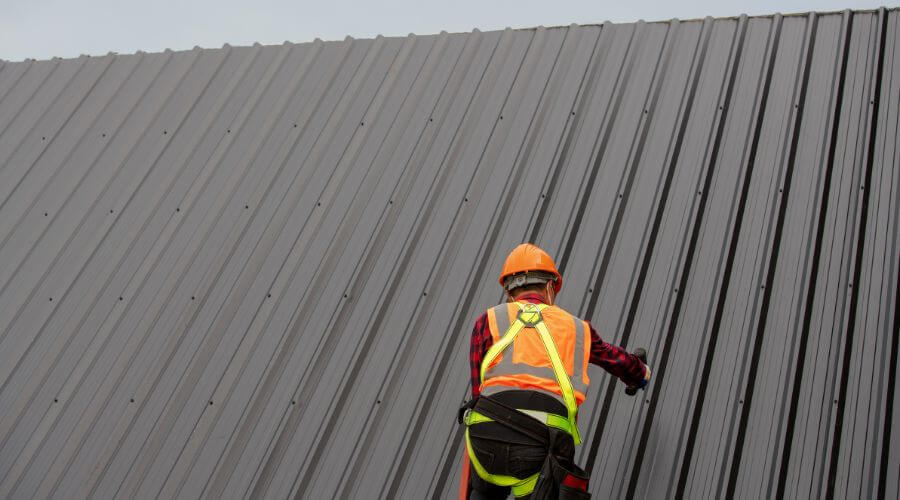 Professional metal roof installation services in Colgate, WI